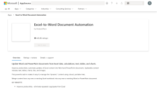 Excel to Word Document Automation